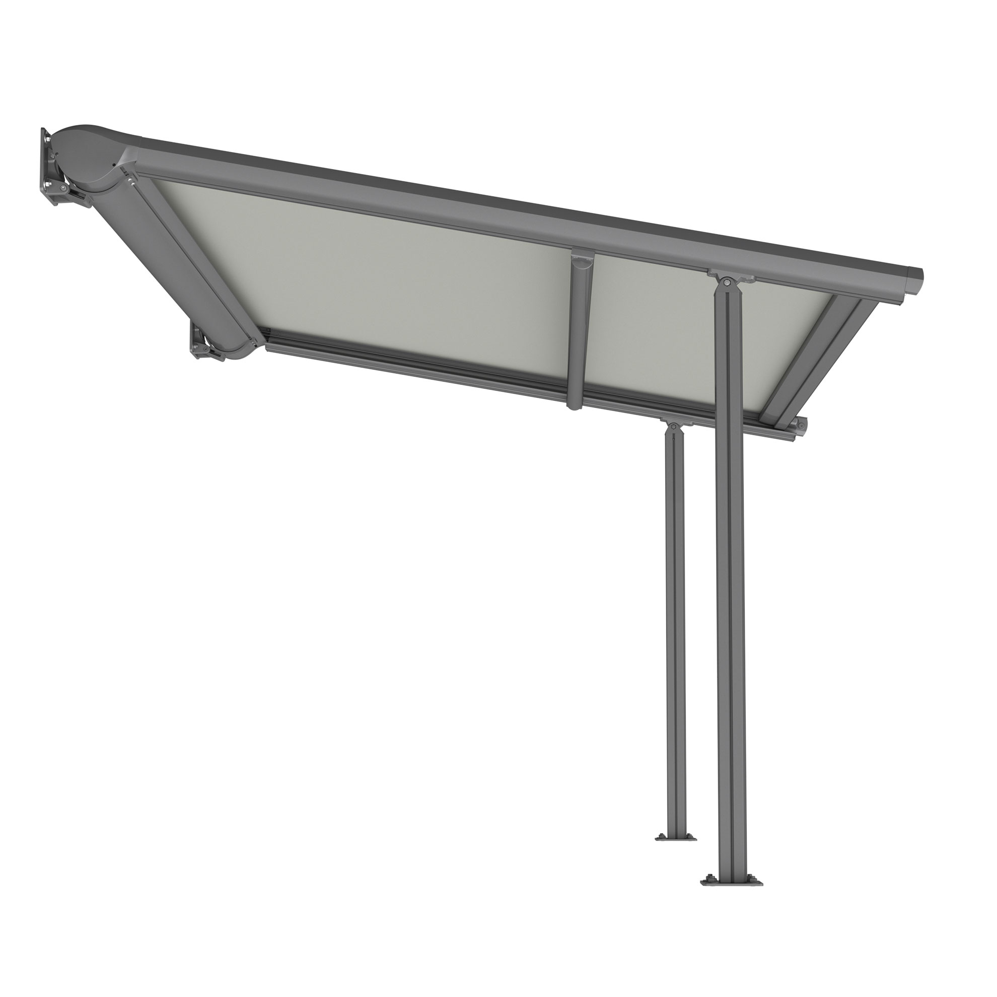 WOUNDWO Renderings Pergolamarkise Pergo-Line
