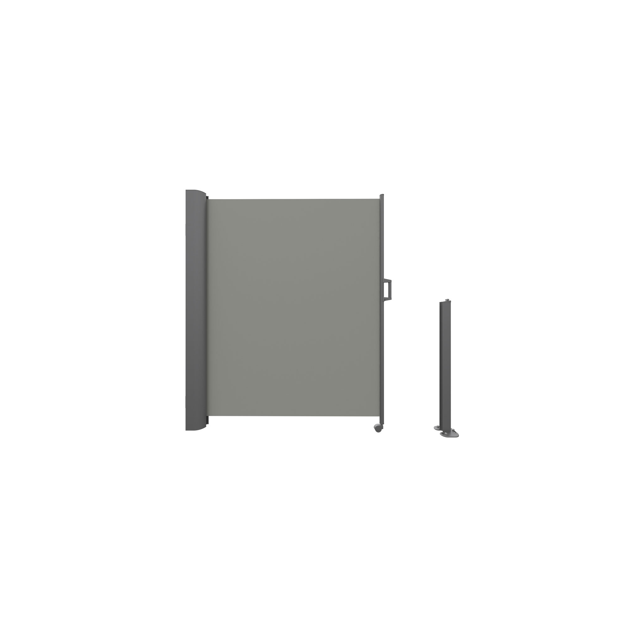 WOUNDWO Renderings Seitenwandmarkise Sideline Front