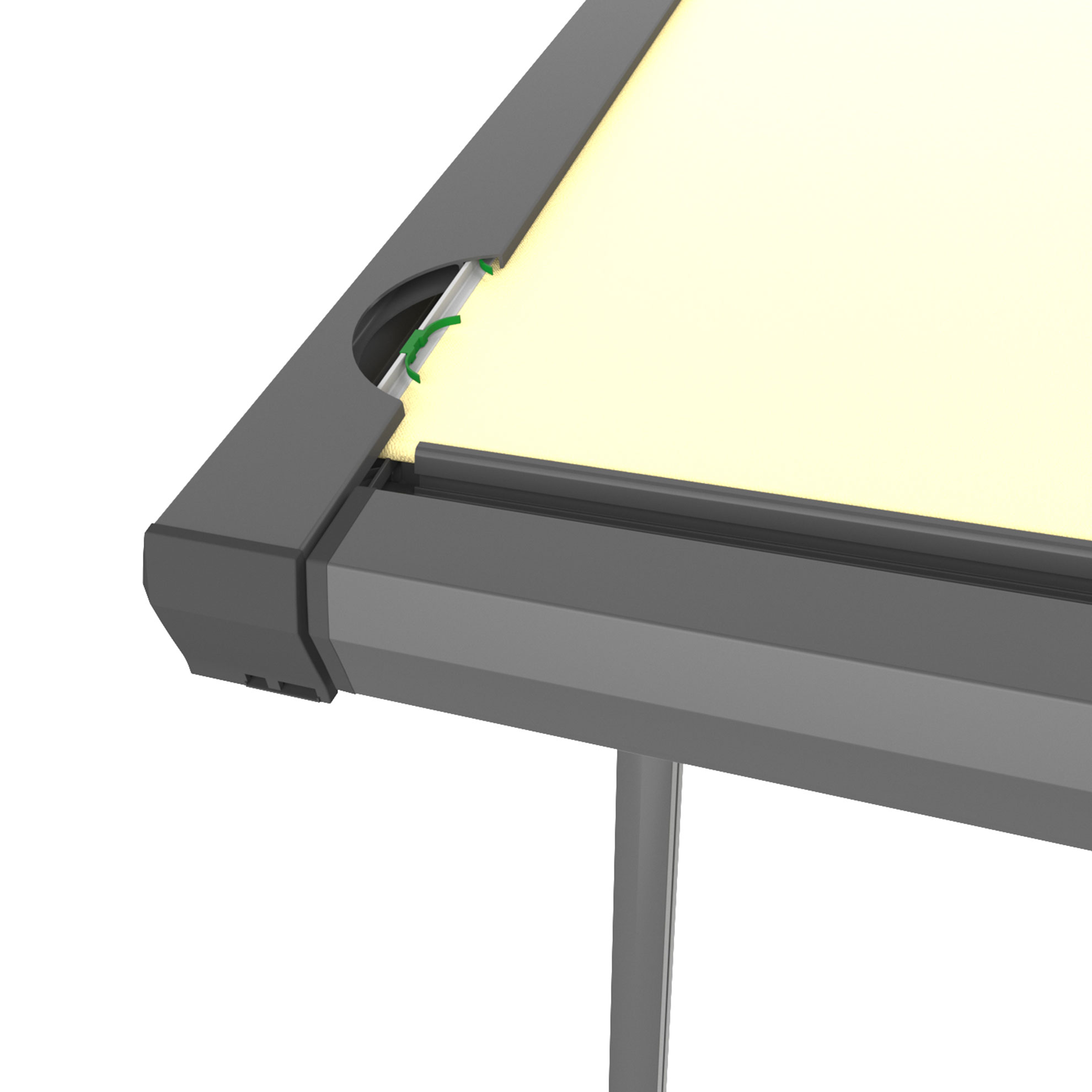 WOUNDWO Zubehör Pergoline mit Ziprail